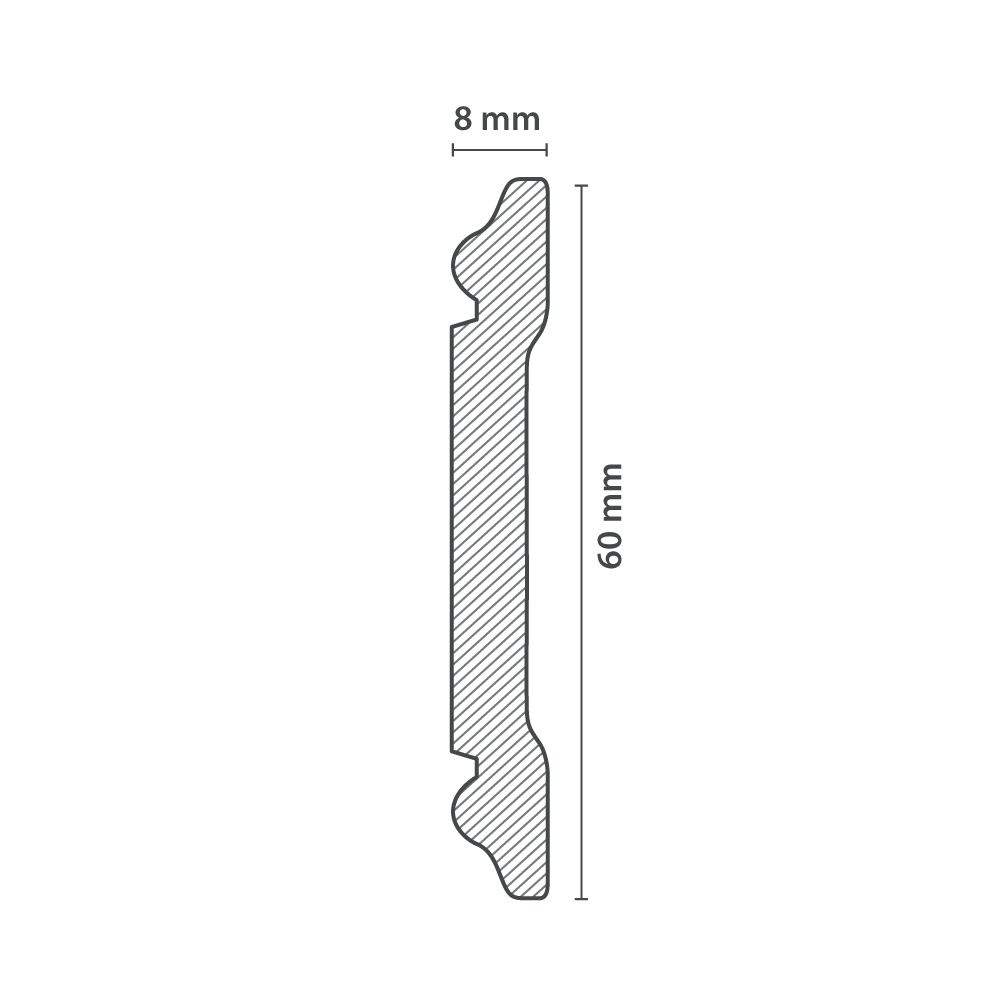Friso | Moldura de Pared CW12 Alta Densidad (8x60mm) - Imagen 4
