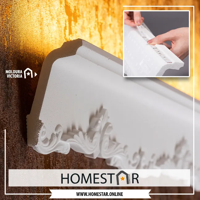 Moldura de Techo | Cornisa VICTORIA (65x104mm) - Imagen 5