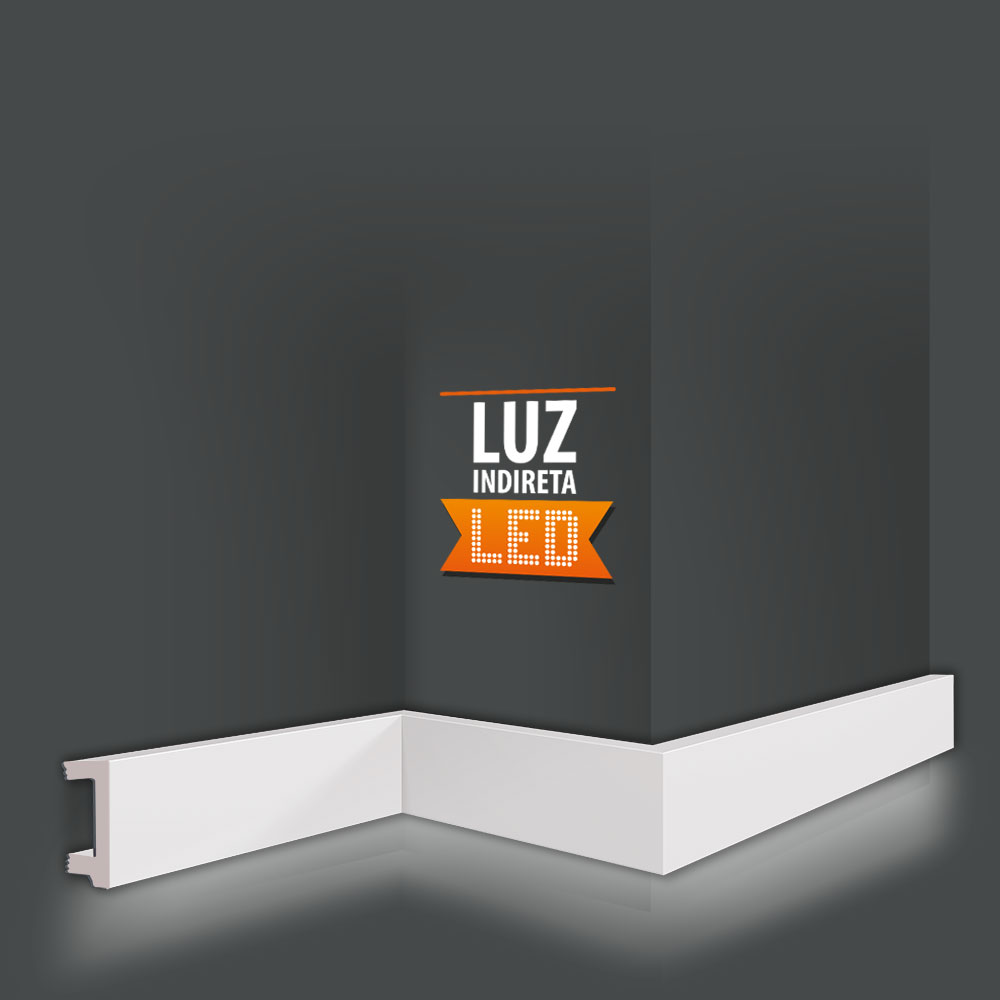 Zócalo | Perfil CF10 LED (60x20mm) - Imagen 4
