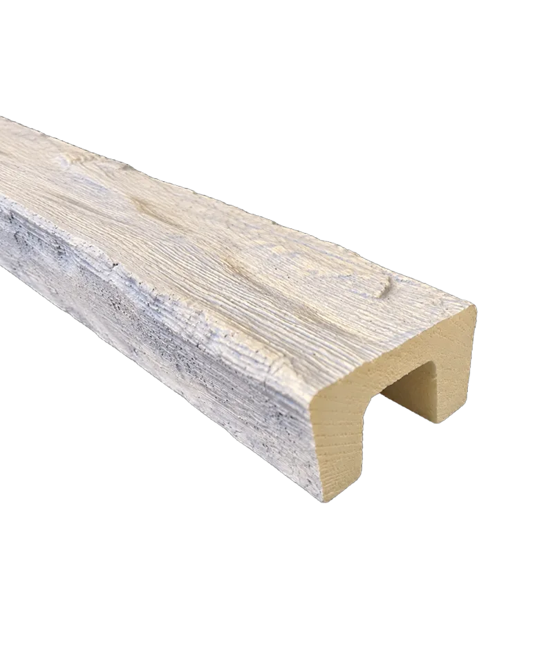 Viga Decorativa Imitación Madera Real 9x6 Gris